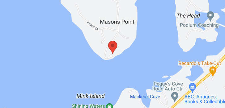 map of 400 Masons Point Road